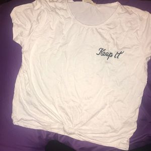 Selling white t-shirt